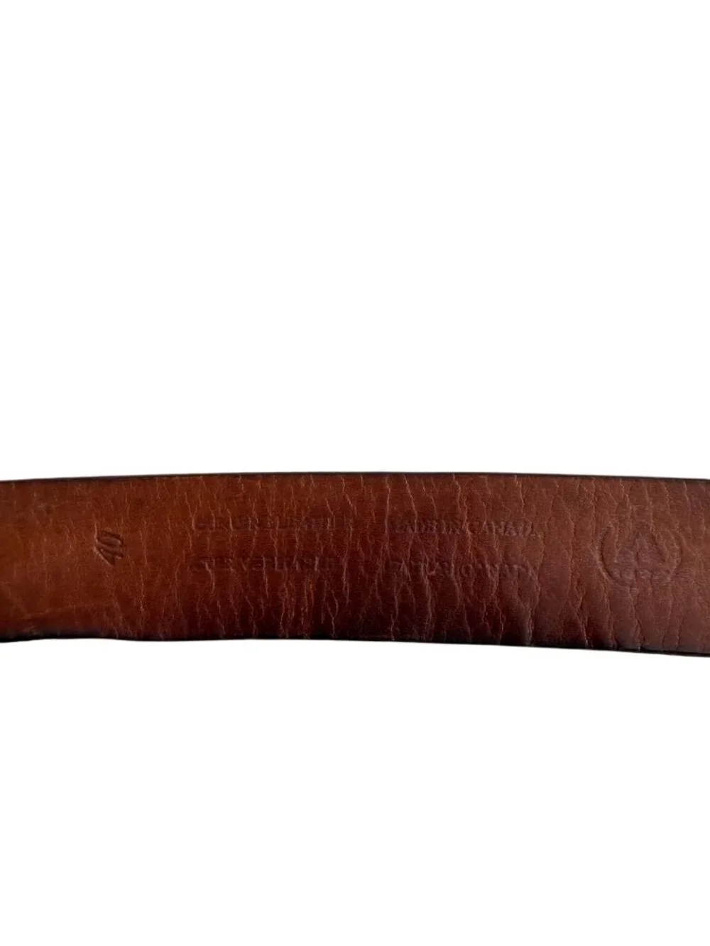 JHANE BARNES Genuine Leather Brown Belt Size 40